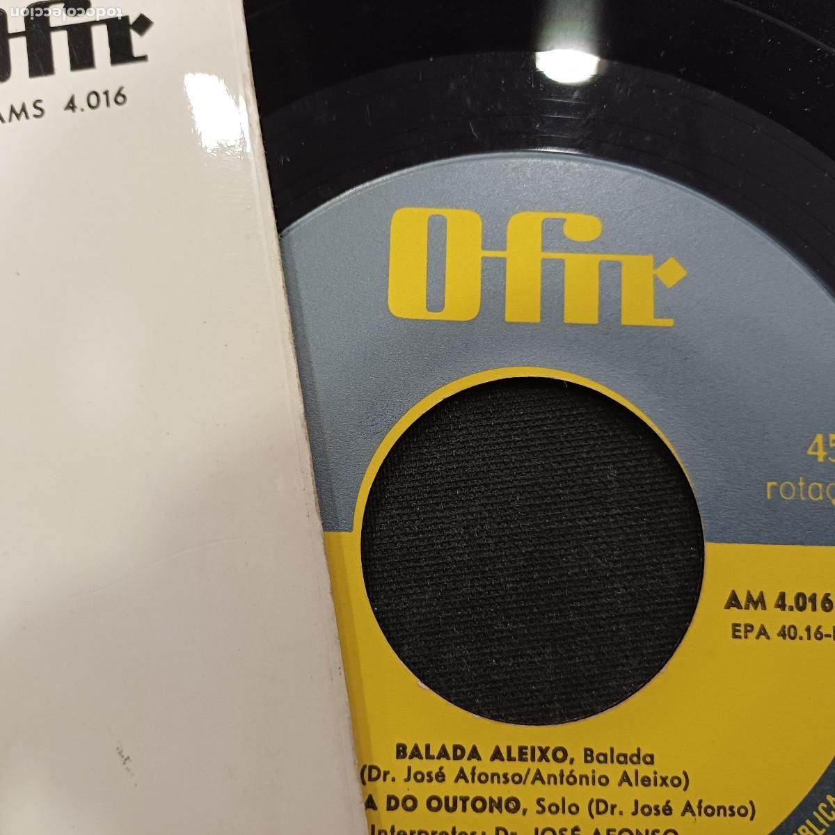 Discos de vinilo: BALADAS E CANCOES/JOSE ALFONSO/SINGLE. - Foto 2