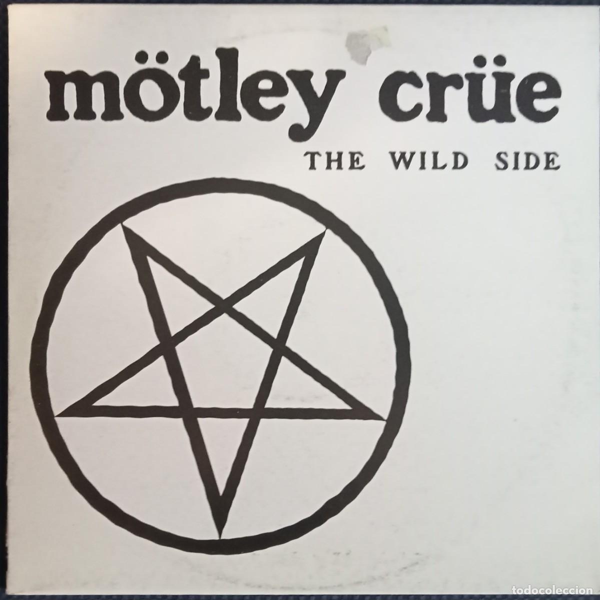 Discos de vinilo: Motley Crue - The Wild Side 1lp live 1984 euro pressing htf!!!