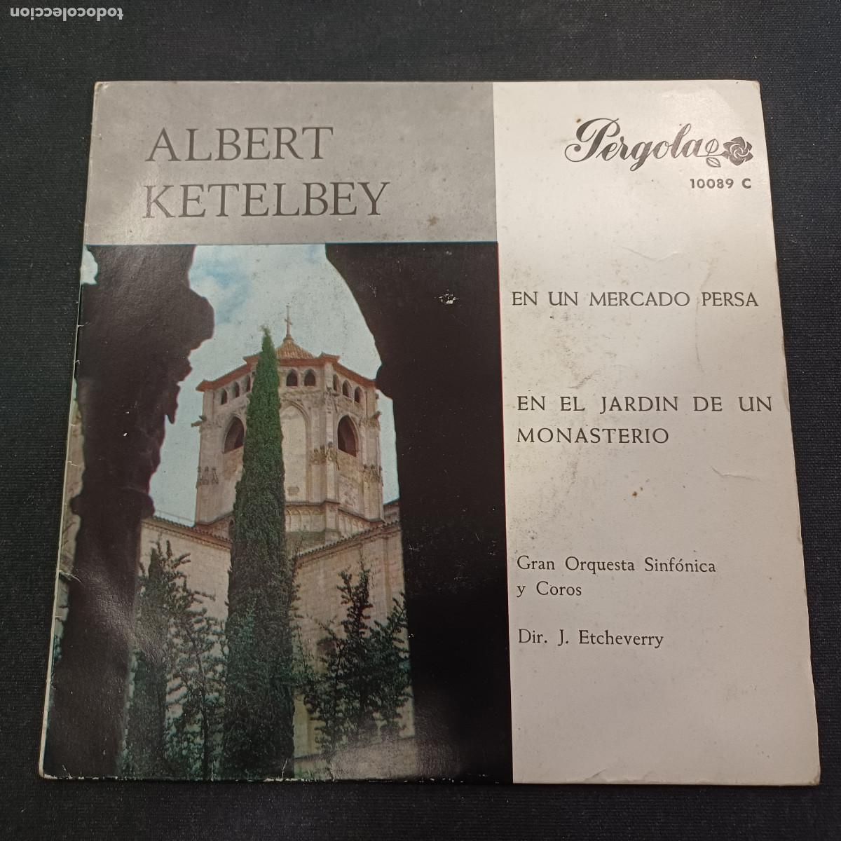 Discos de vinilo: ALBERT KETELBEY/EN UN MERCADO PERSA/SINGLE. - Foto 1