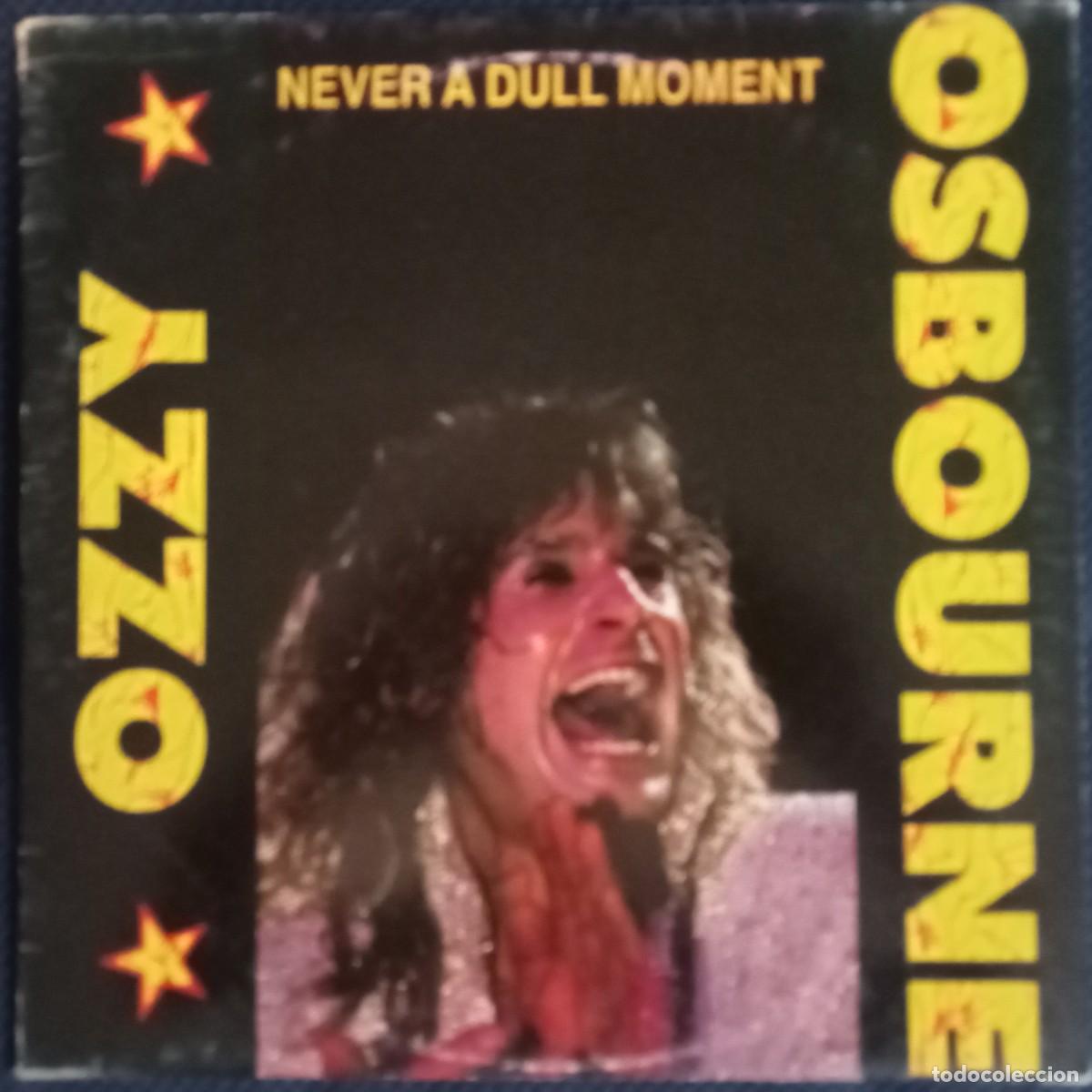 Discos de vinilo: Ozzy Osbourne &rdquo;Never a dull moment&rdquo; 1lp live 1983, Usa pressing htf!!!