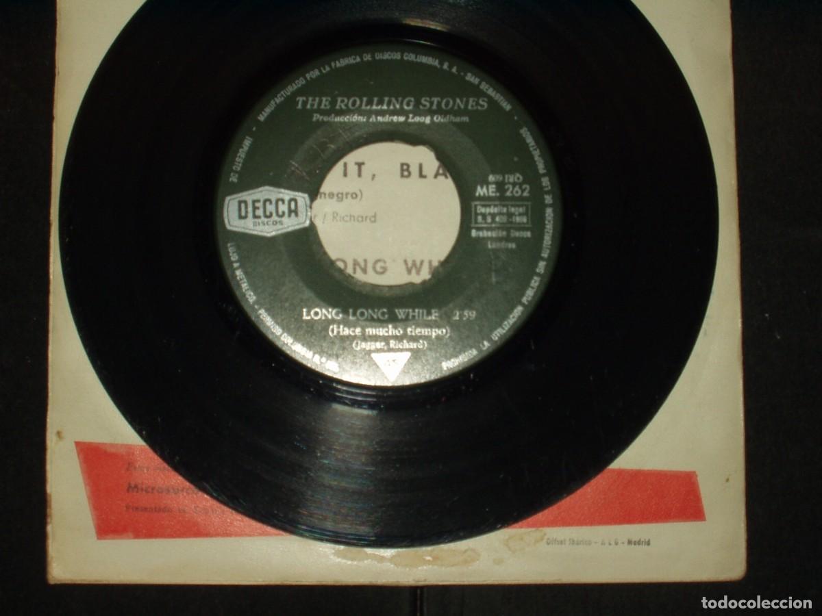 Discos de vinilo: ROLLING STONES SINGLE PAINT IT BLACK RARA EDICION. POCO COMUN - Foto 4