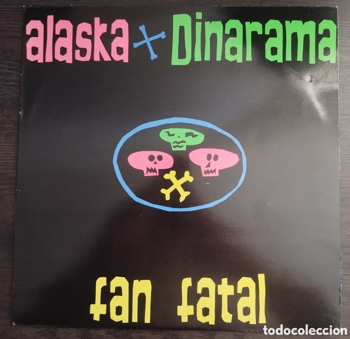 Discos de vinilo: Alaska Y Dinarama - Fan Fatal LP (Hispavox, 1989)