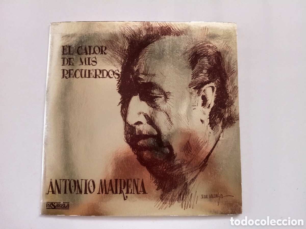 Discos de vinilo: ANTONIO MAIRENA - El Calor De Mis Recuerdos - LP PASARELA 1983 // VINILO COMO NUEVO