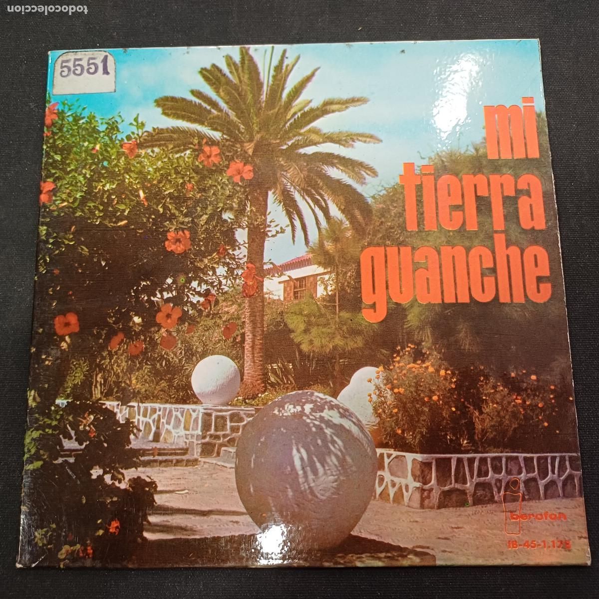 Discos de vinilo: LOS HUARACHEROS/MI TIERRA GUANCHE/SINGLE.