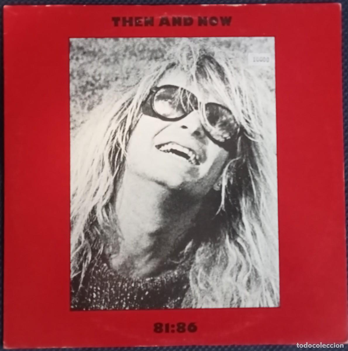 Discos de vinilo: Van Halen: Then and now 81:86 1lp live, Usa pressing htf!!!