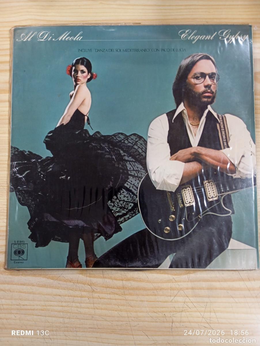 Discos de vinilo: Lp - Al Di Meola &lrm;&ndash; Elegant Gypsy - 1&ordf; Edicion Espa&ntilde;ola 1977