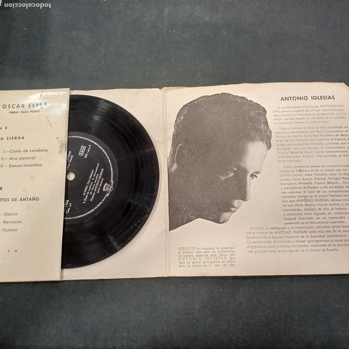 Discos de vinilo: ANTONIO IGLESIAS/LA SIERRA/SINGLE GATEFOLD. - Foto 2