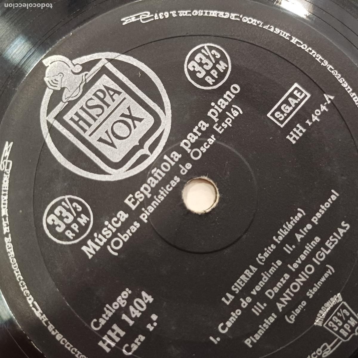 Discos de vinilo: ANTONIO IGLESIAS/LA SIERRA/SINGLE GATEFOLD. - Foto 3