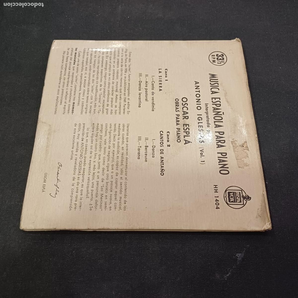 Discos de vinilo: ANTONIO IGLESIAS/LA SIERRA/SINGLE GATEFOLD. - Foto 4