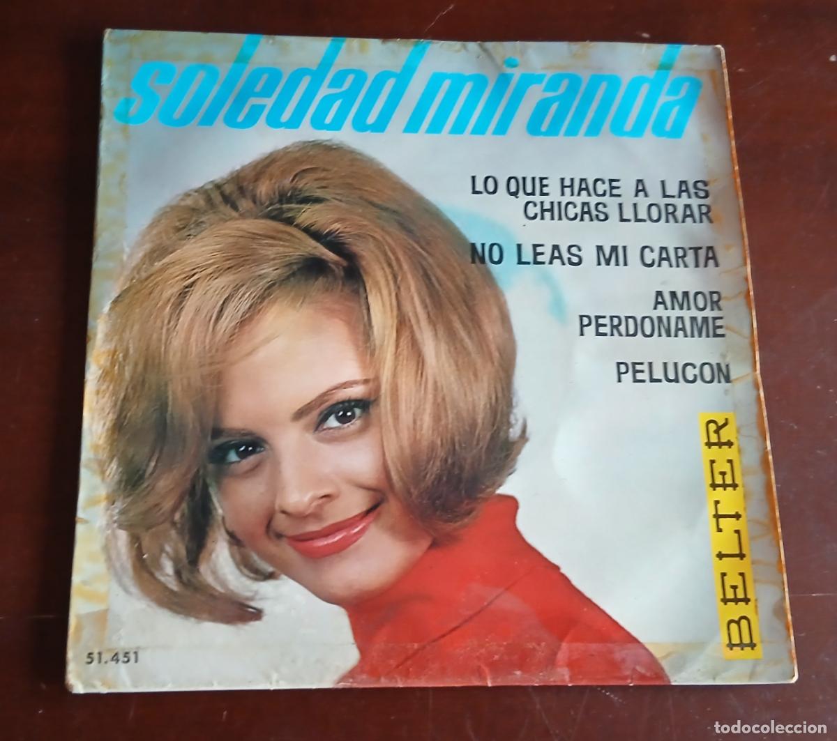 Discos de vinilo: SOLEDAD MIRANDA - PELUCON + 3 EP.S - 1965