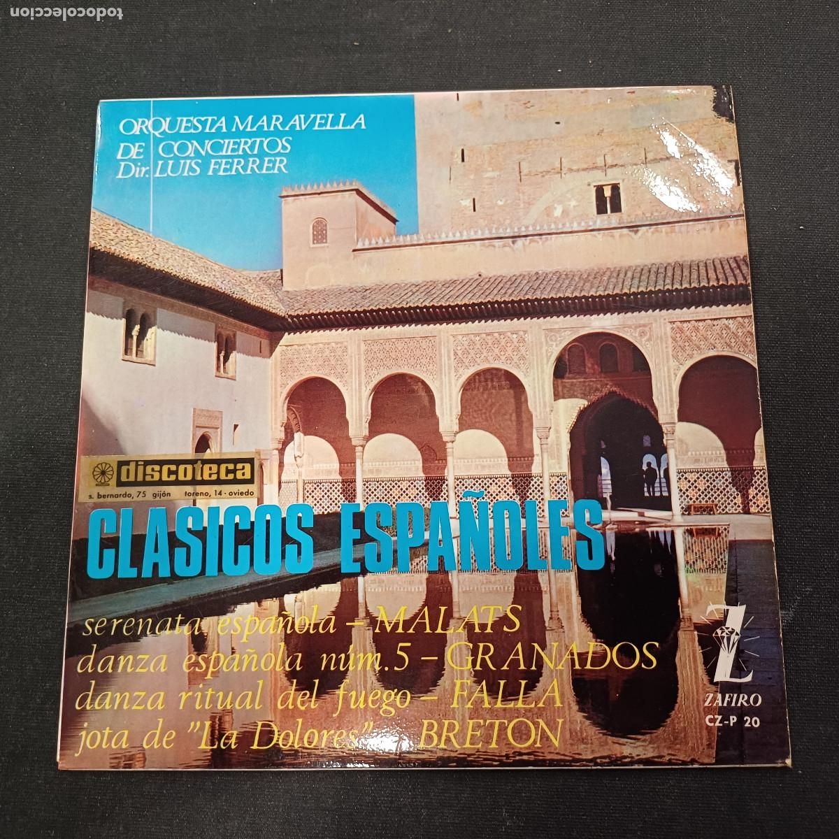 Discos de vinilo: ORQUESTA MIRAVELLA/SERENATA ESPA&Ntilde;OLA/SINGLE.