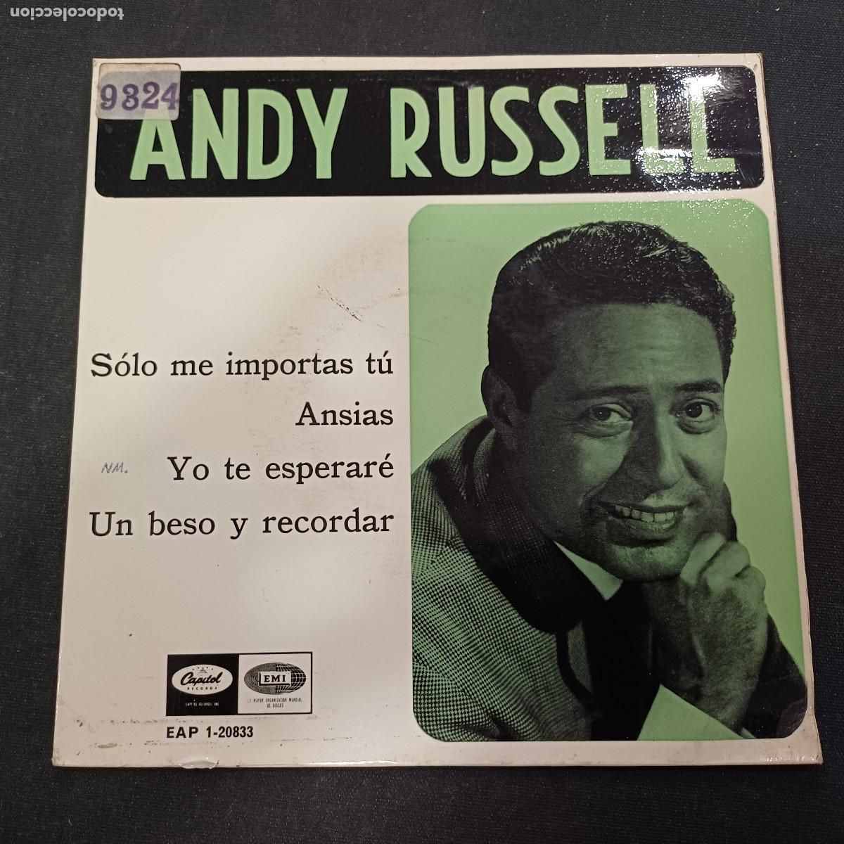 Discos de vinilo: ANDY RUSSELL/SOLO ME IMPORTAS TU/SINGLE.