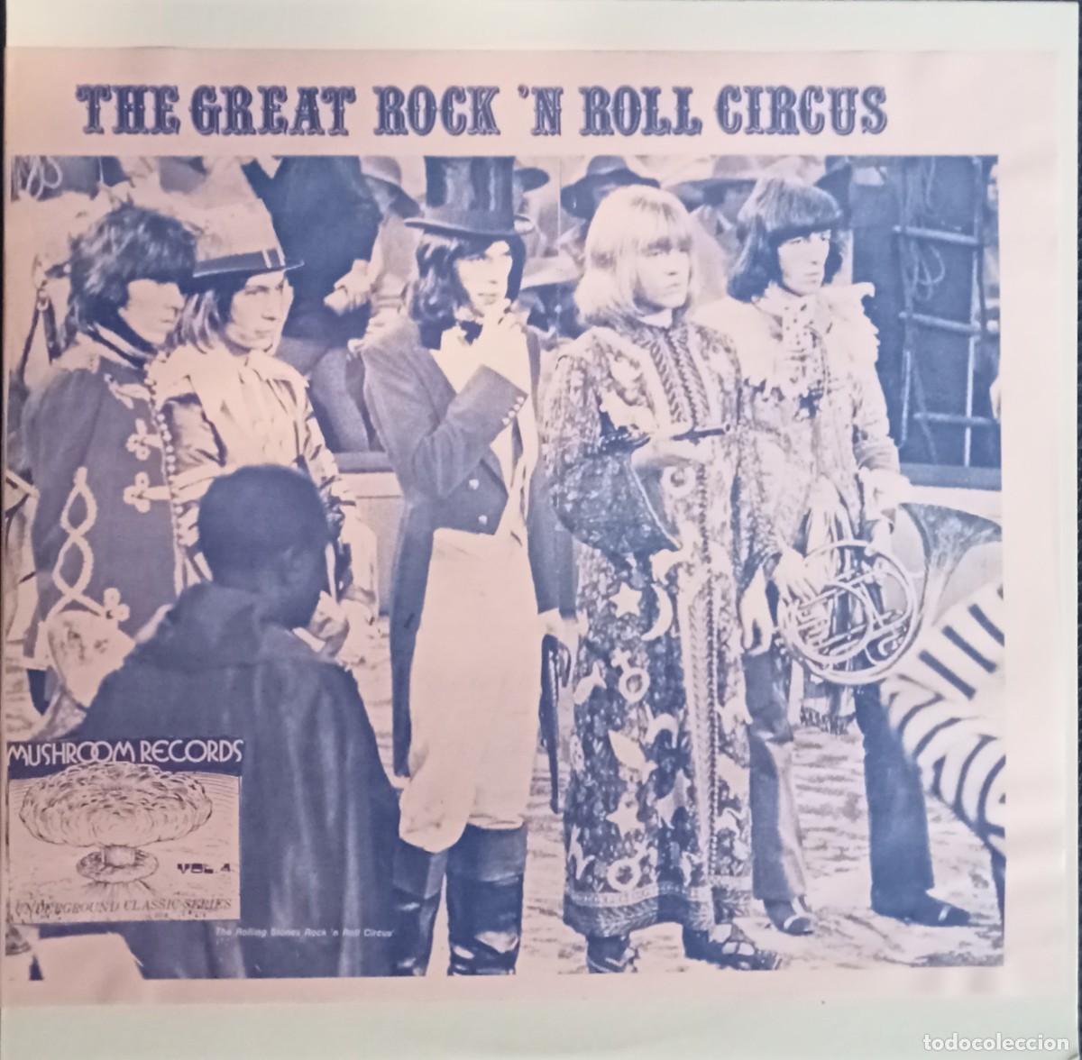 Discos de vinilo: Rolling Stones &rdquo; The great rock 'n roll circus&rdquo;, 1lp live 1968, USA pressing black vinyl htf!!!