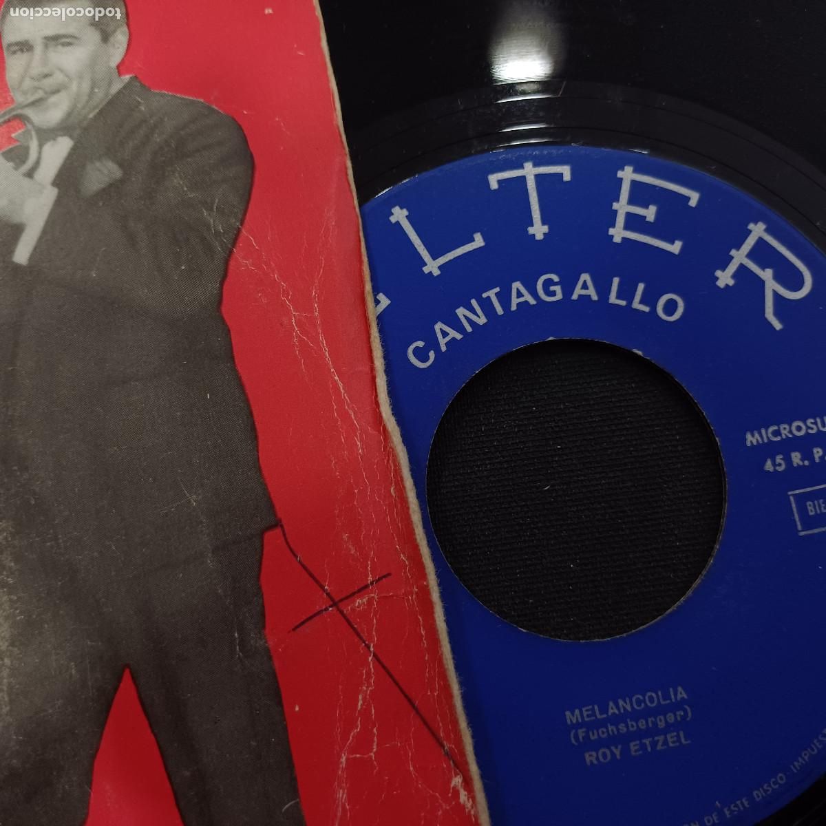 Discos de vinilo: ROY ETZEL/EL SILENCIO/SINGLE. - Foto 2