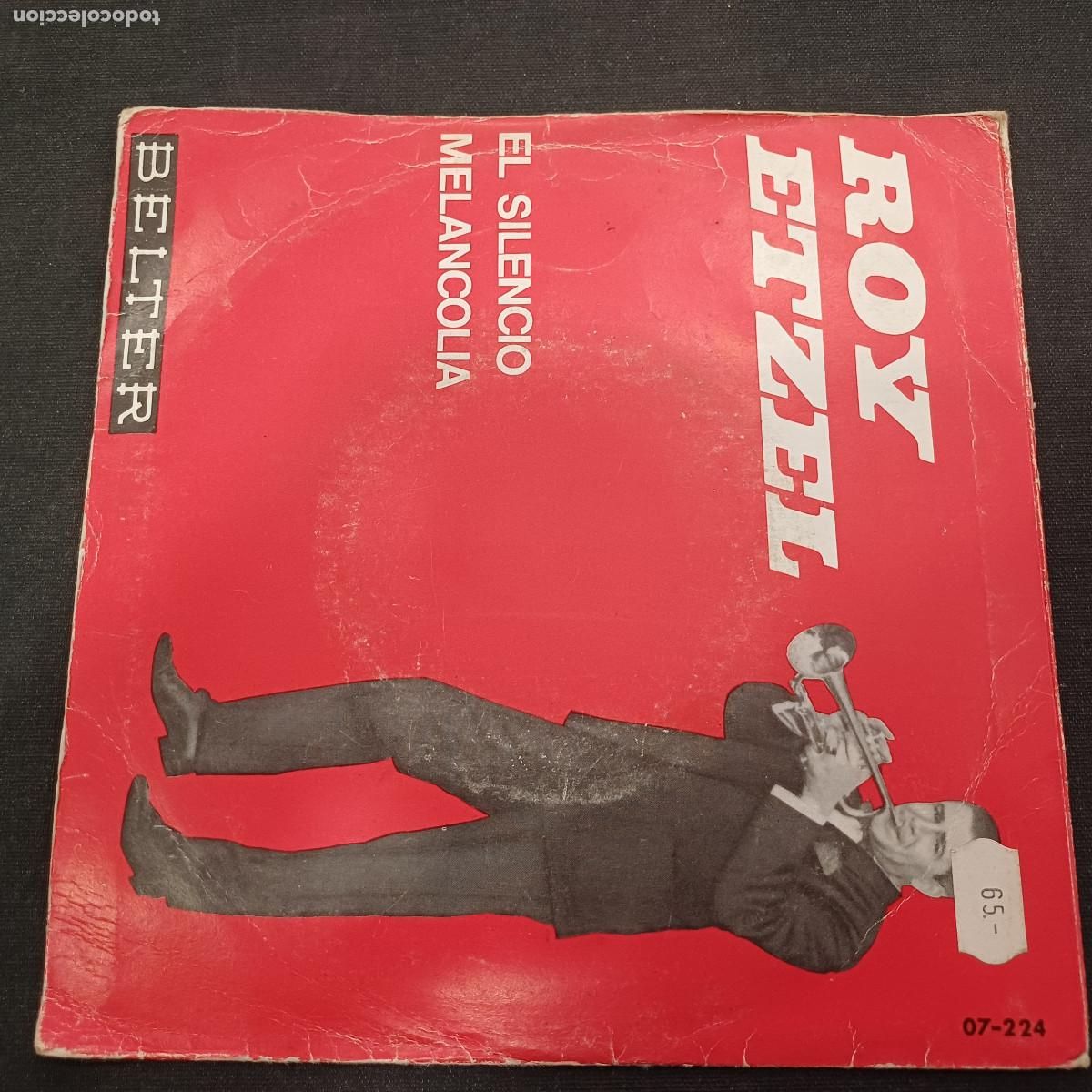 Discos de vinilo: ROY ETZEL/EL SILENCIO/SINGLE. - Foto 3