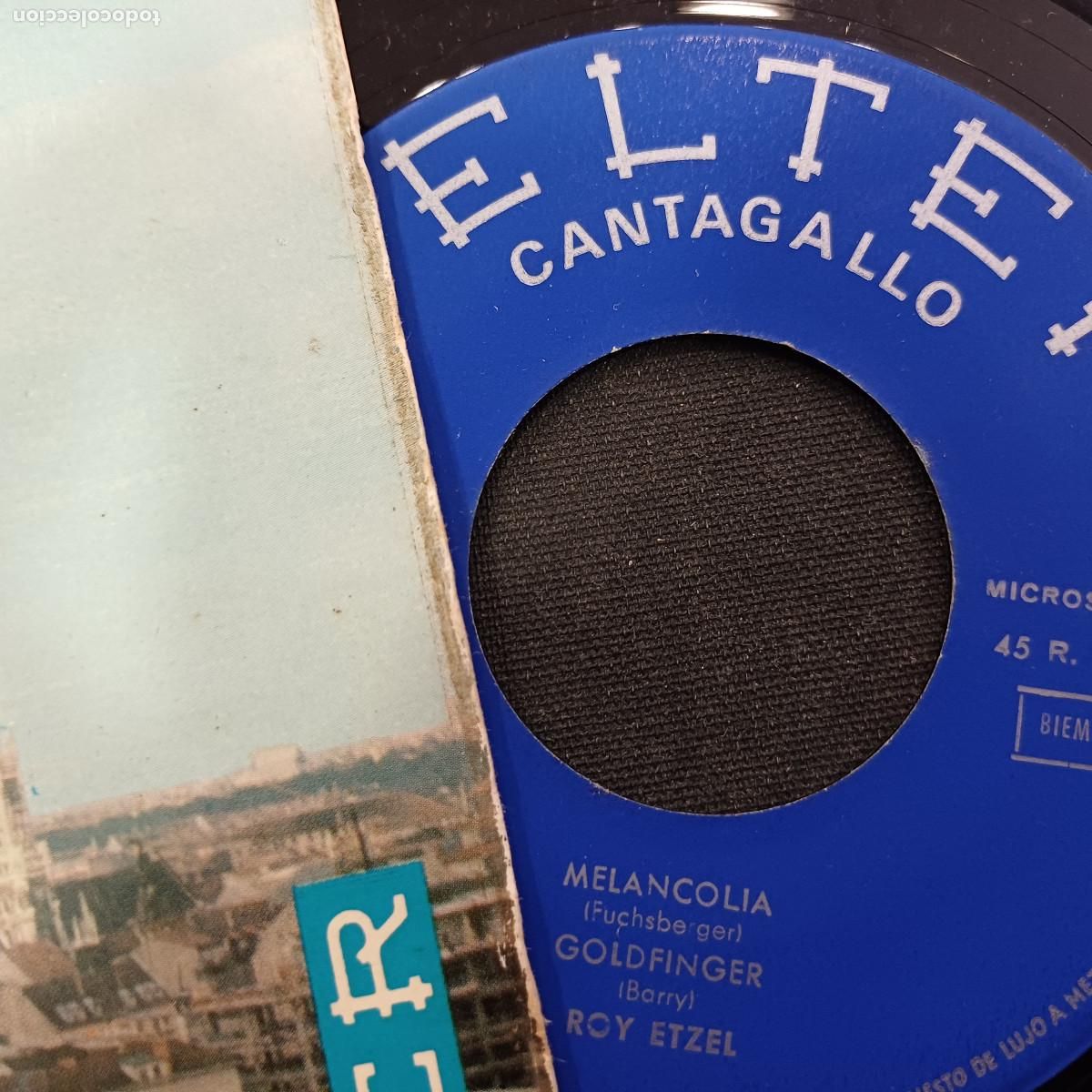 Discos de vinilo: ROY ETZEL/IL SILENZIO/SINGLE. - Foto 2
