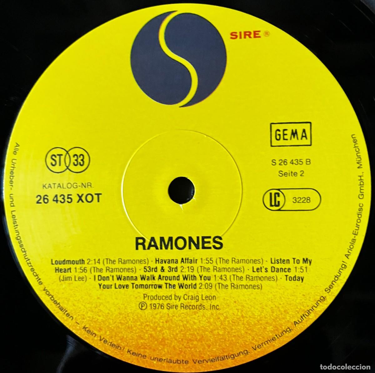 Discos de vinilo: RAMONES - RAMONES, LP reeedic Germany 2023 - Foto 2