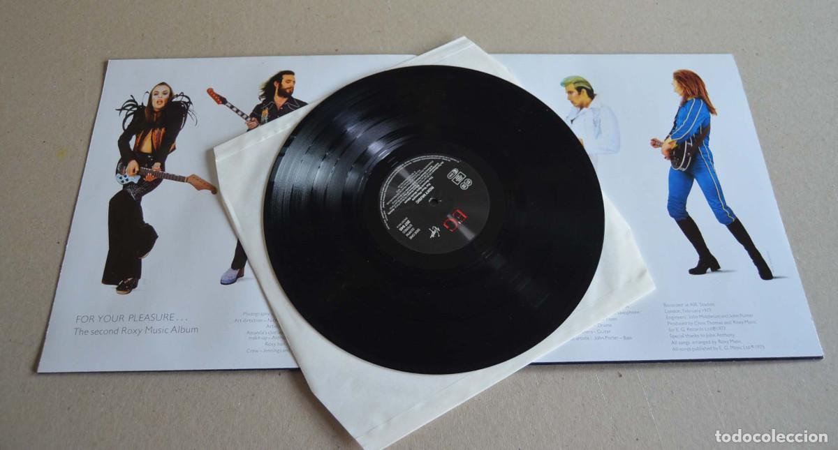 Discos de vinilo: ROXY MUSIC - FOR YOUR PLEASURE - Foto 4