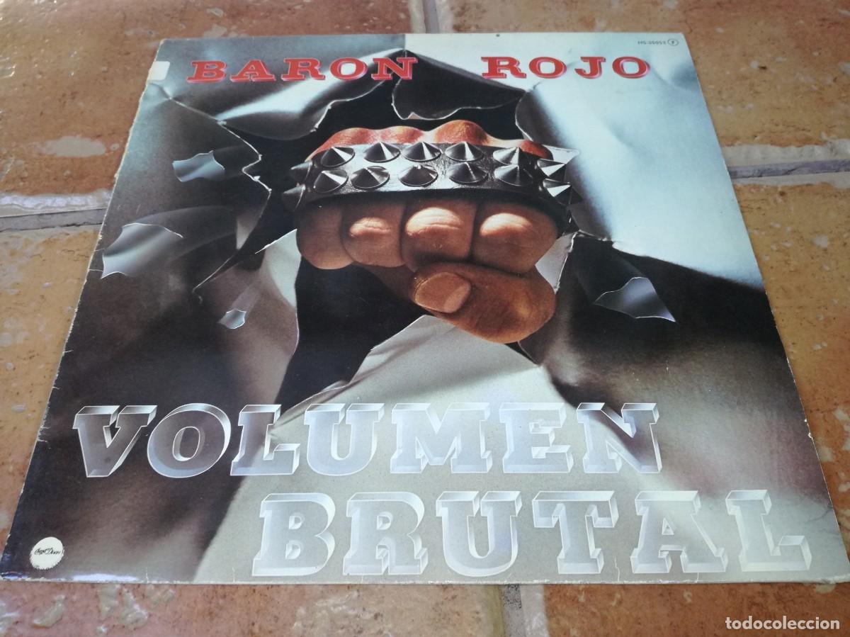 Discos de vinilo: BARON ROJO-VOLUMEN BRUTAL-CONTIENE ENCARTE-ORIGINAL 1981-VINILO EN BUEN ESTADO
