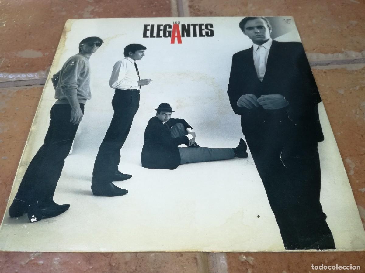 Discos de vinilo: LOS ELEGANTES-PONTE A BAILAR-CONTIENE ENCARTE-ORIGINAL 1984