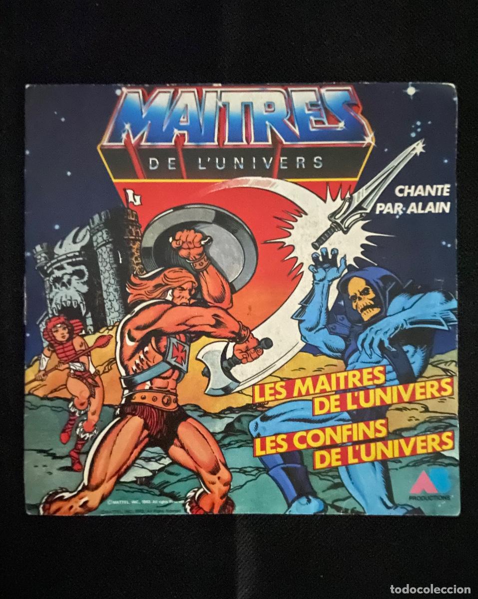 Discos de vinilo: ANTIGUO SINGLE MASTERS DEL UNIVERSO - HEMAN - MATTEL 1983