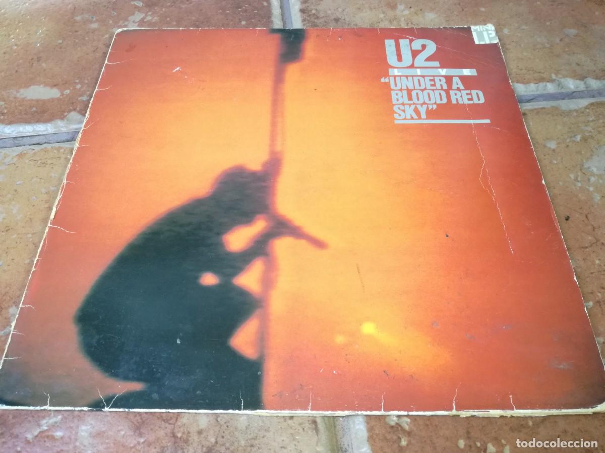 Discos de vinilo: U2 LIVE-UNDER A BLOOD RED SKY-ORIGINAL ESPA&Ntilde;OL 1983-VINILO EN MUY BUEN ESTADO