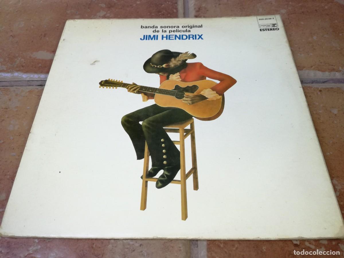 Discos de vinilo: BANDA SONORA ORIGINAL DE LA PELICULA JIMI HENDRIX-DOBLE LP-PRIMERA EDICION ESPA&Ntilde;OLA 1973