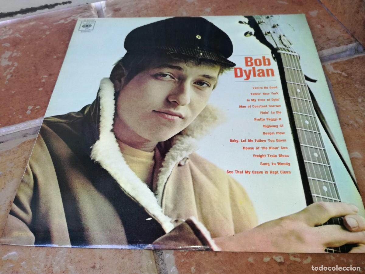 Discos de vinilo: BOB DYLAN-A BRIGHT NEW NAME IN FOLK MUSIC-SU PRIMER LP-EDICI&Oacute;N ESPA&Ntilde;OLA-EN EXCELENTE ESTADO