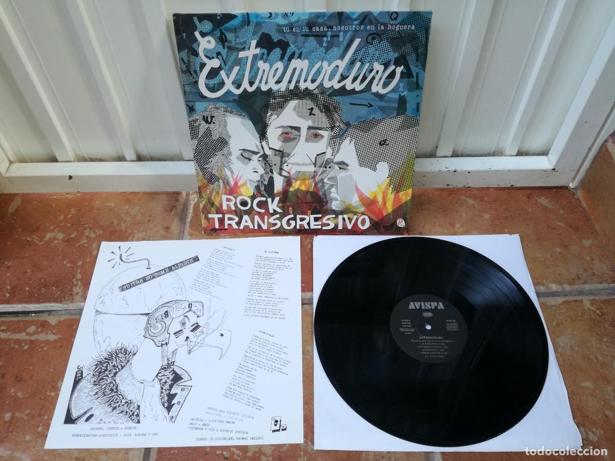 Discos de vinilo: EXTREMORURO-TU EN TU CASA, NOSOTROS EN LA HOGUERA-CONTIENE ENCARTE-ORIGINAL AVISPA 1989-DIF&Iacute;CIL
