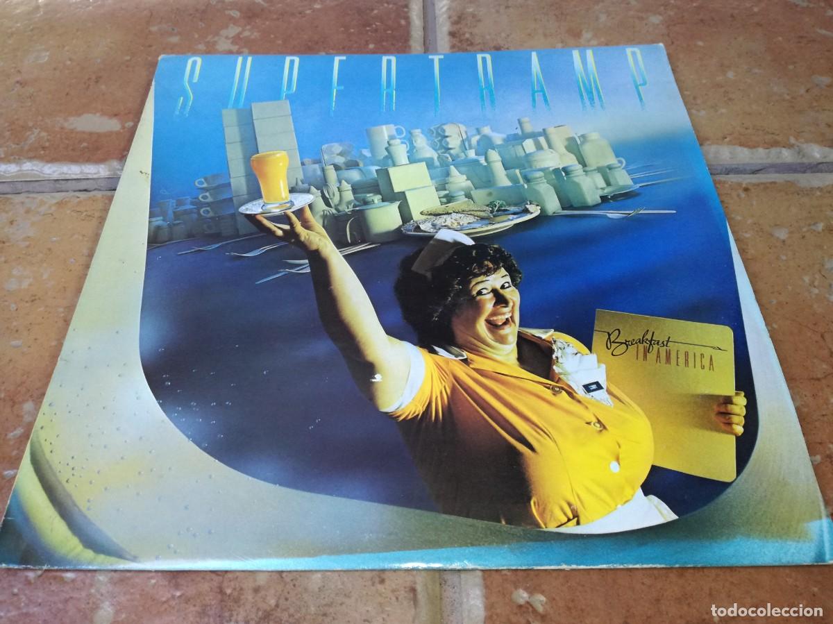Discos de vinilo: SUPERTRAMP-BREAKFAST IN AMERICA-CONTIENE ENCARTE-EDICI&Oacute;N ESPA&Ntilde;OLA