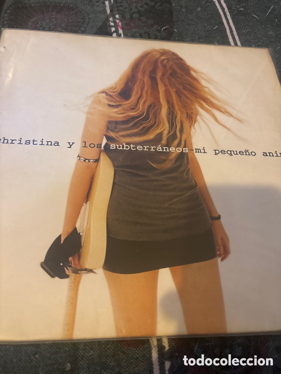 Discos de vinilo: Cristina y los subterr&aacute;neos- mi peque&ntilde;o animal vinilo