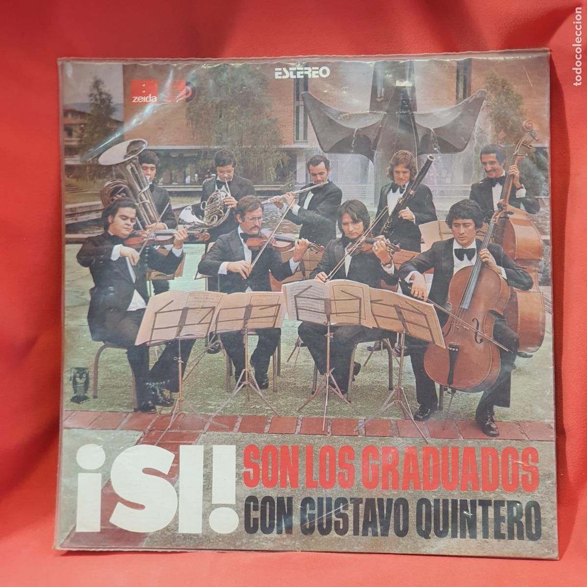 Discos de vinilo: LP-&iexcl;S&Iacute;! SON LOS GRADUADOS-CON GUSTAVO QUINTERO-ZEIDA-MEDELL&Iacute;N-COLOMBIA-EXCELENTE.