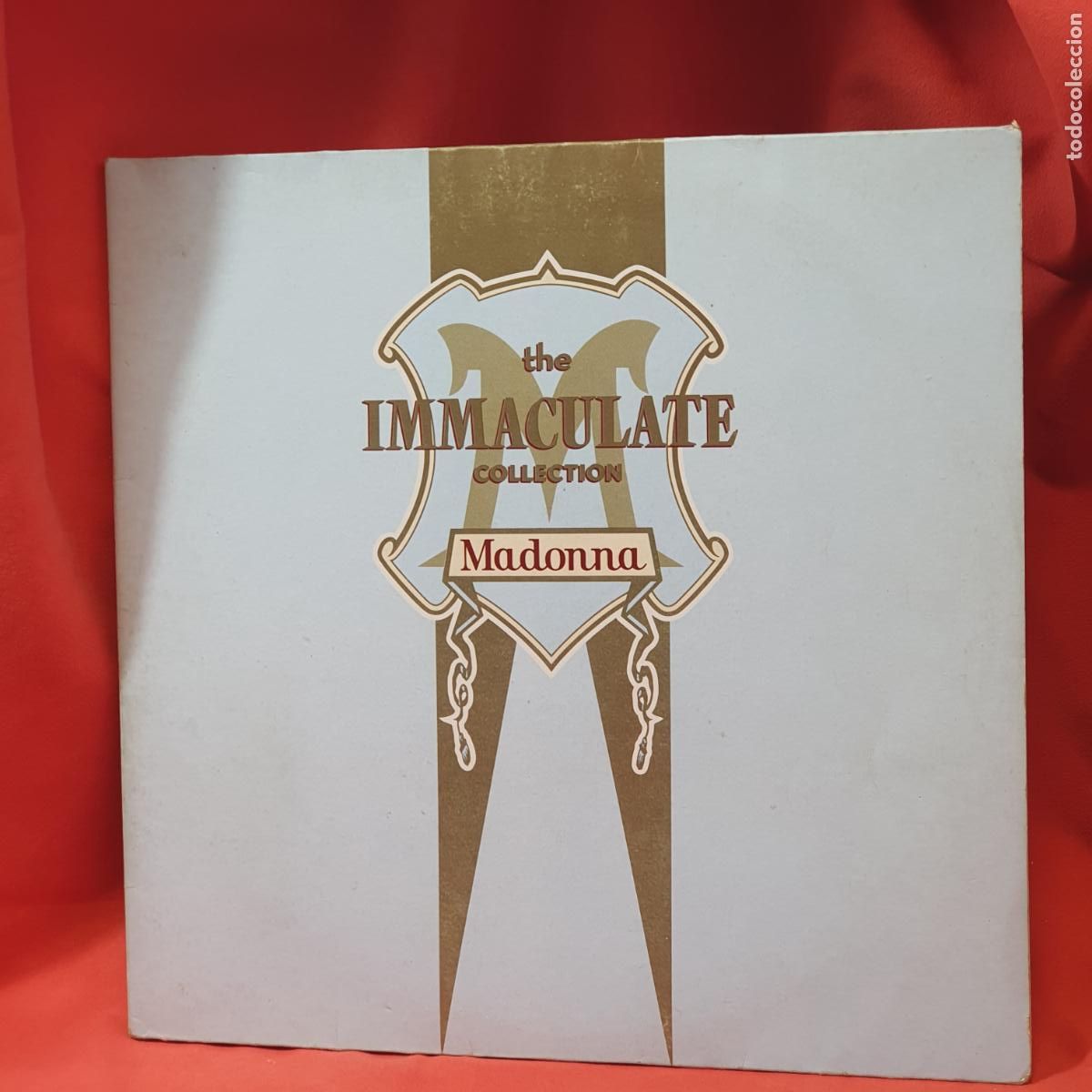 Discos de vinilo: LP DOBLE-THE IMMACULATE COLLECTION-MADONNA-VER FOTOGRAF&Iacute;AS-COLECCIONISTAS.