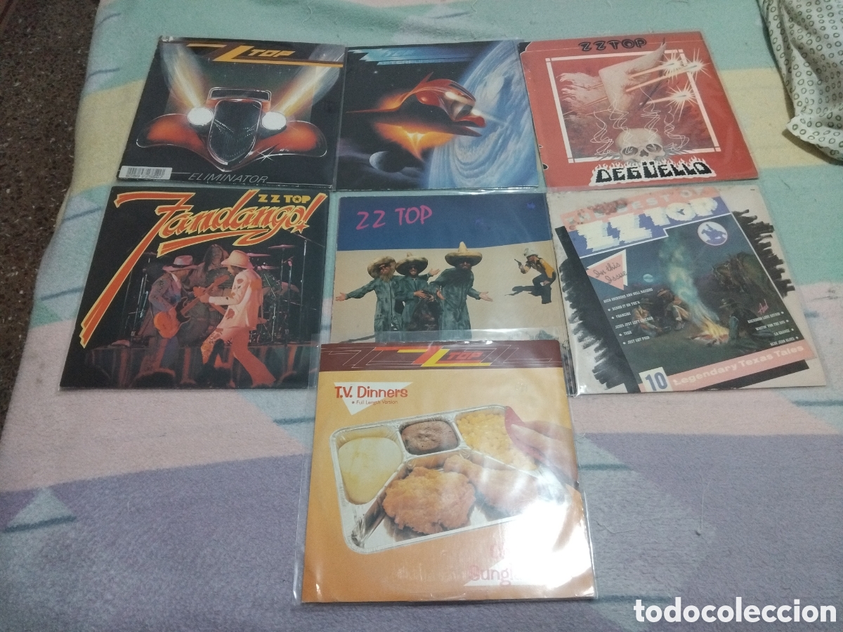 Disques de vinyle: LOTE ZZ TOP VINILO 4 Lps y un Maxi0