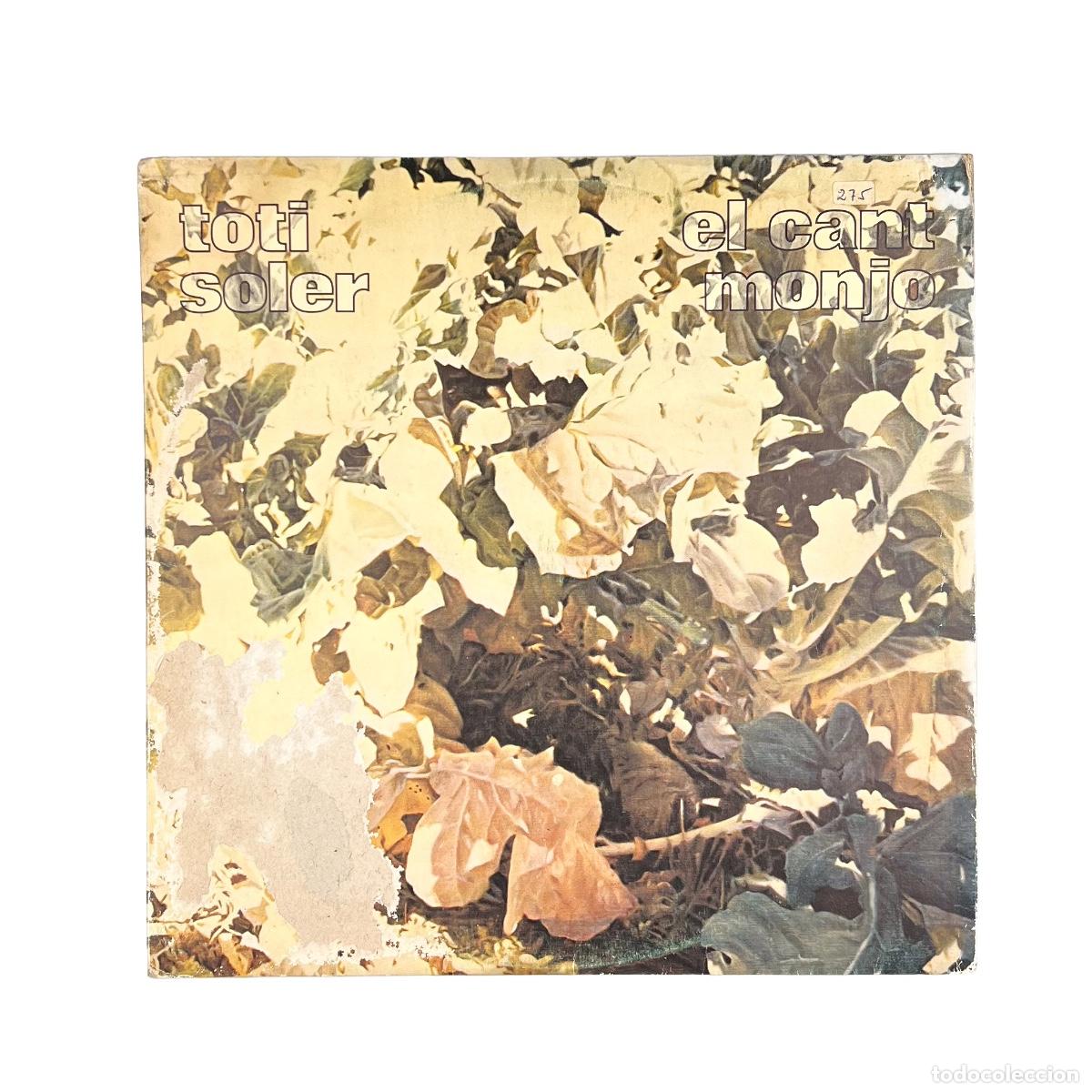 Discos de vinilo: LP. Toti Soler. El Cant Monjo (VG/F)
