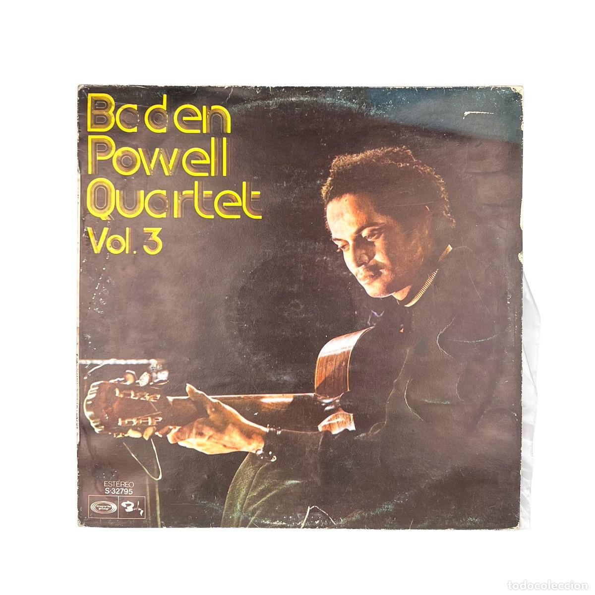 Discos de vinilo: LP. Baden Powell Quartet. Vol. 3 (G+/F)