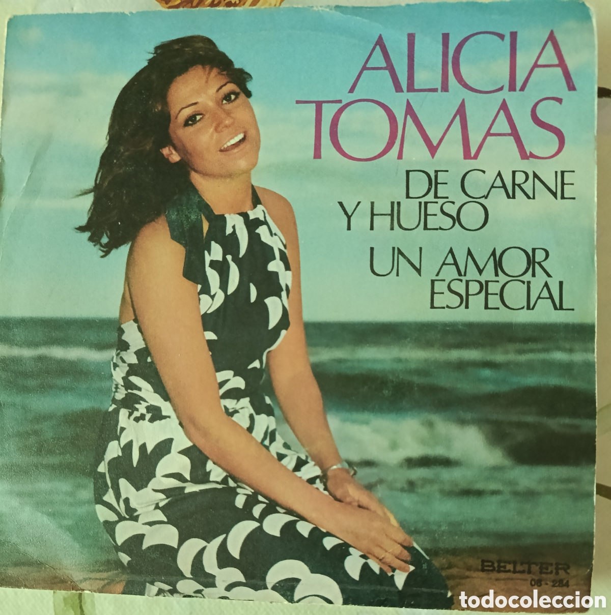 Discos de vinilo: Alicia Tomas single sello Belter editado en Espa&ntilde;a a&ntilde;o 1973.