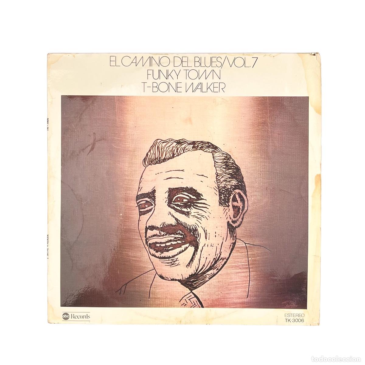 Discos de vinilo: LP. T-Bone Walker. Funky Town (VG+/VG) - Foto 1