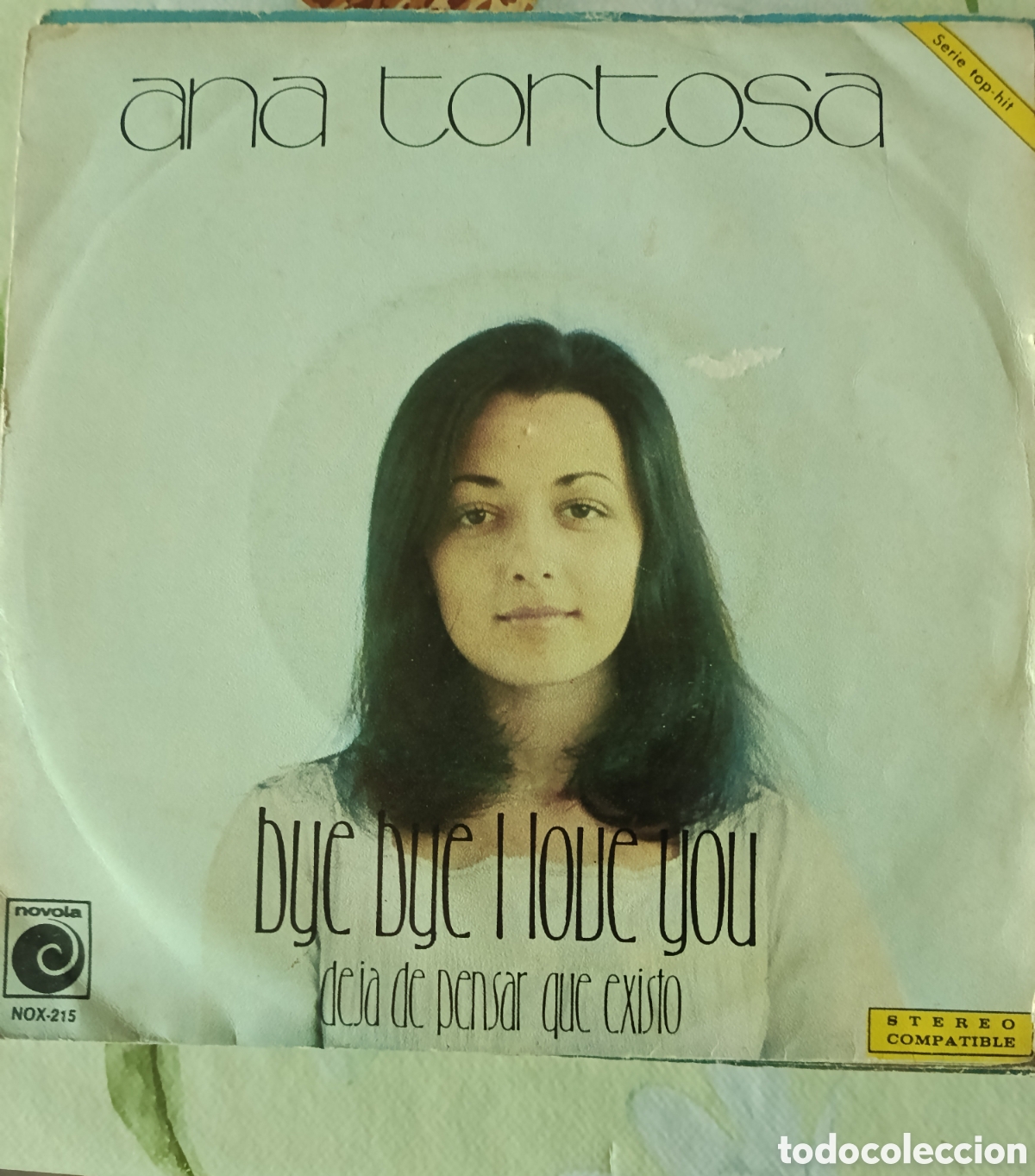 Discos de vinilo: Ana Tortosa single sello Novola editado en Espa&ntilde;a a&ntilde;o 1974 promocional.