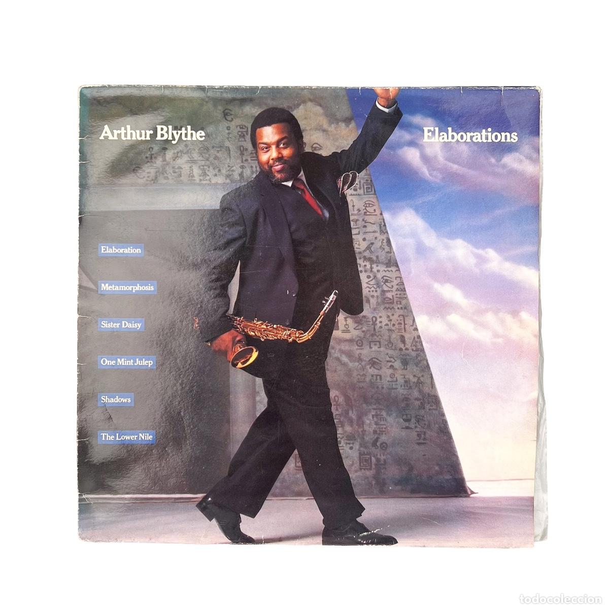 Discos de vinilo: LP. Arthur Blythe. Elaborations (VG+/F) - Foto 1