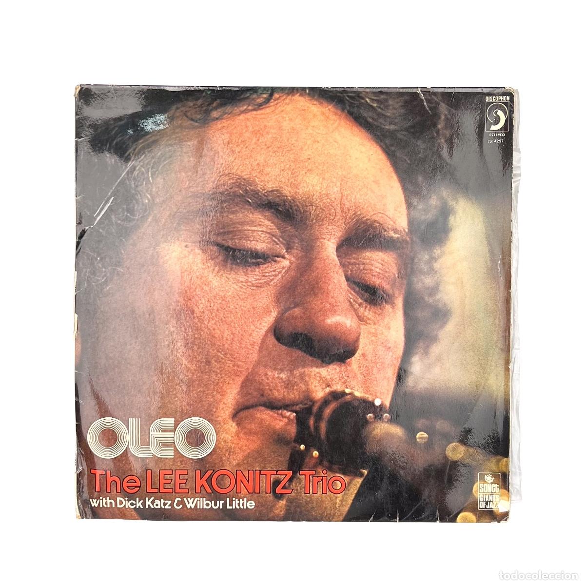 Discos de vinilo: LP. The Lee Konitz Trio. Oleo (G+/G+)