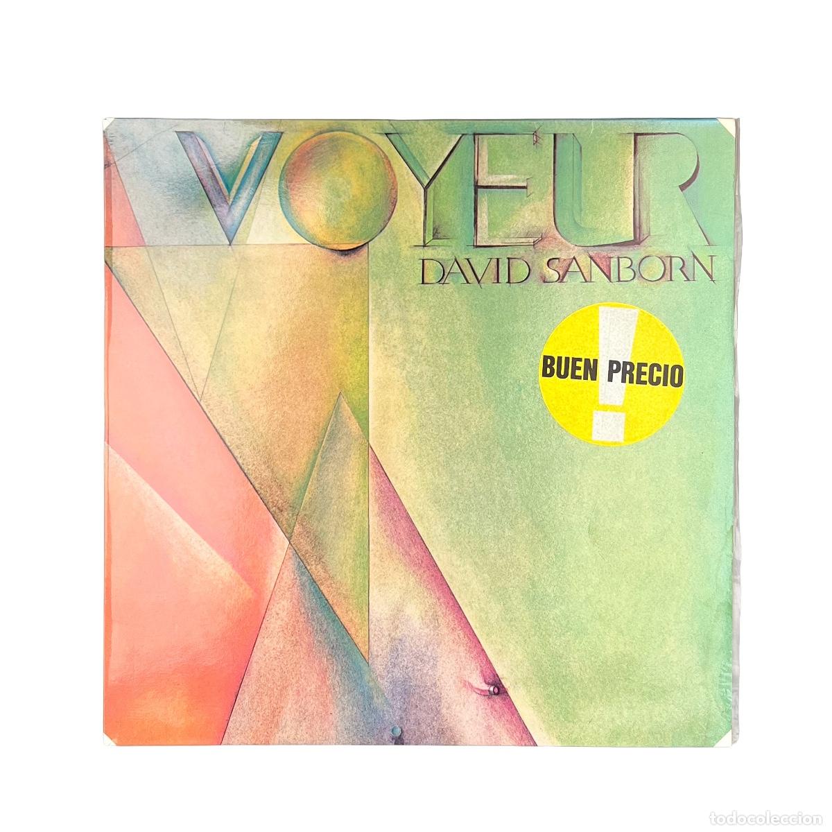 Discos de vinilo: LP. David Sanborn. Voyeur (VG+/VG+)
