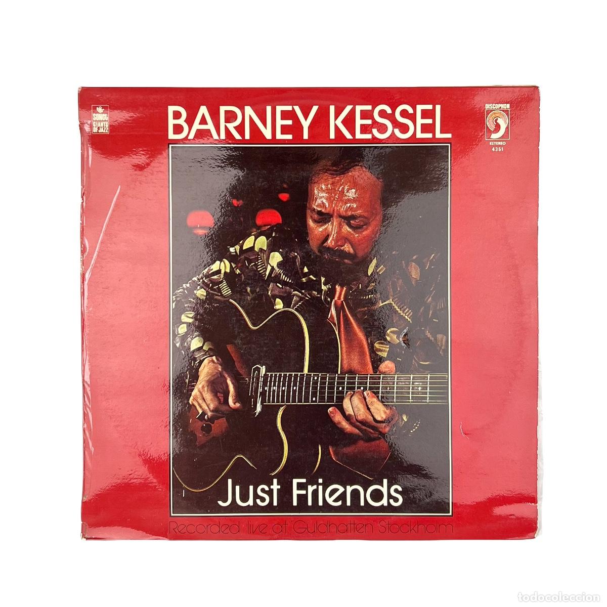 Discos de vinilo: LP. Barney Kessel. Just Friends (VG+/G+)