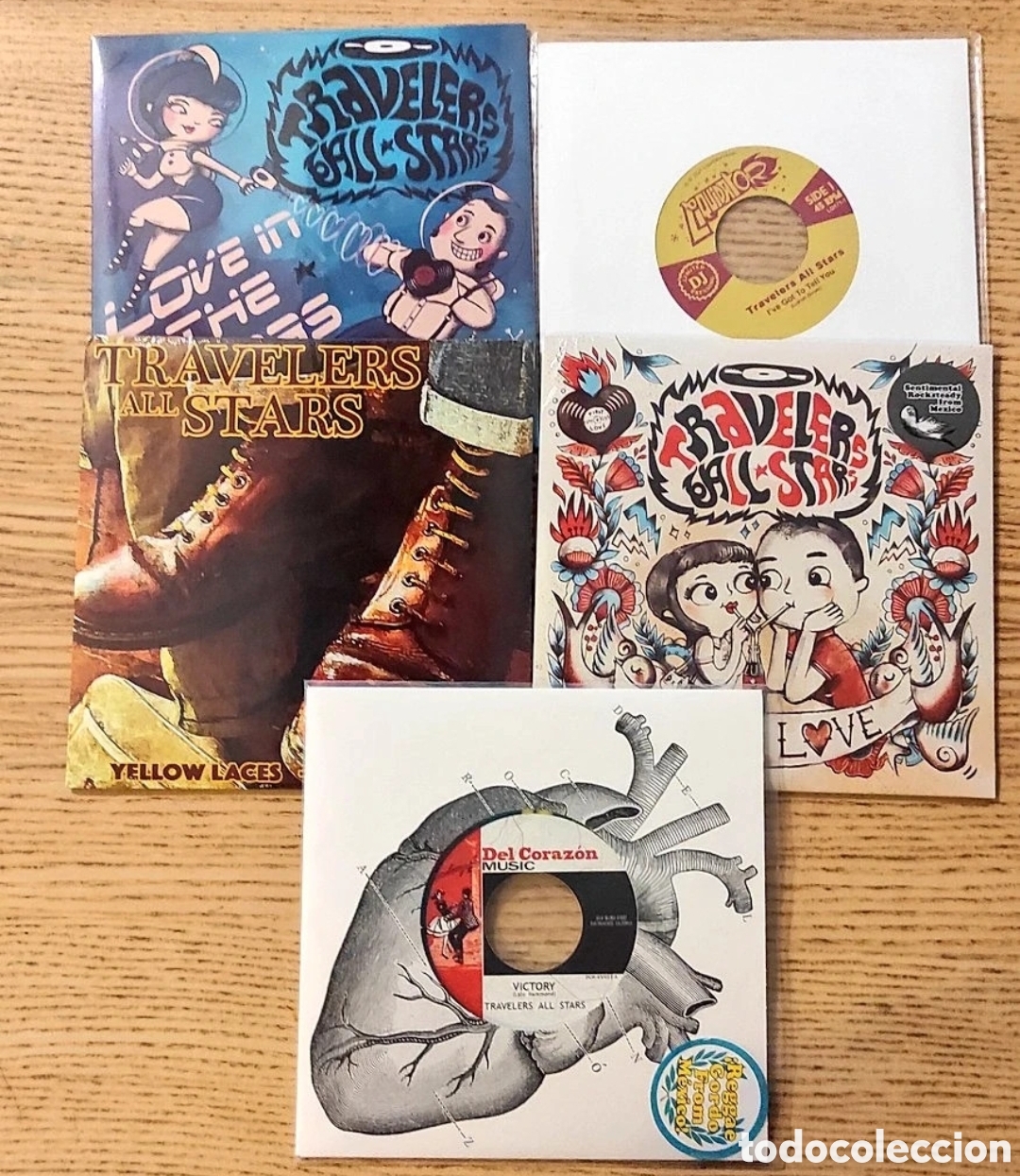 Discos de vinilo: Eps de Travelers All Stars