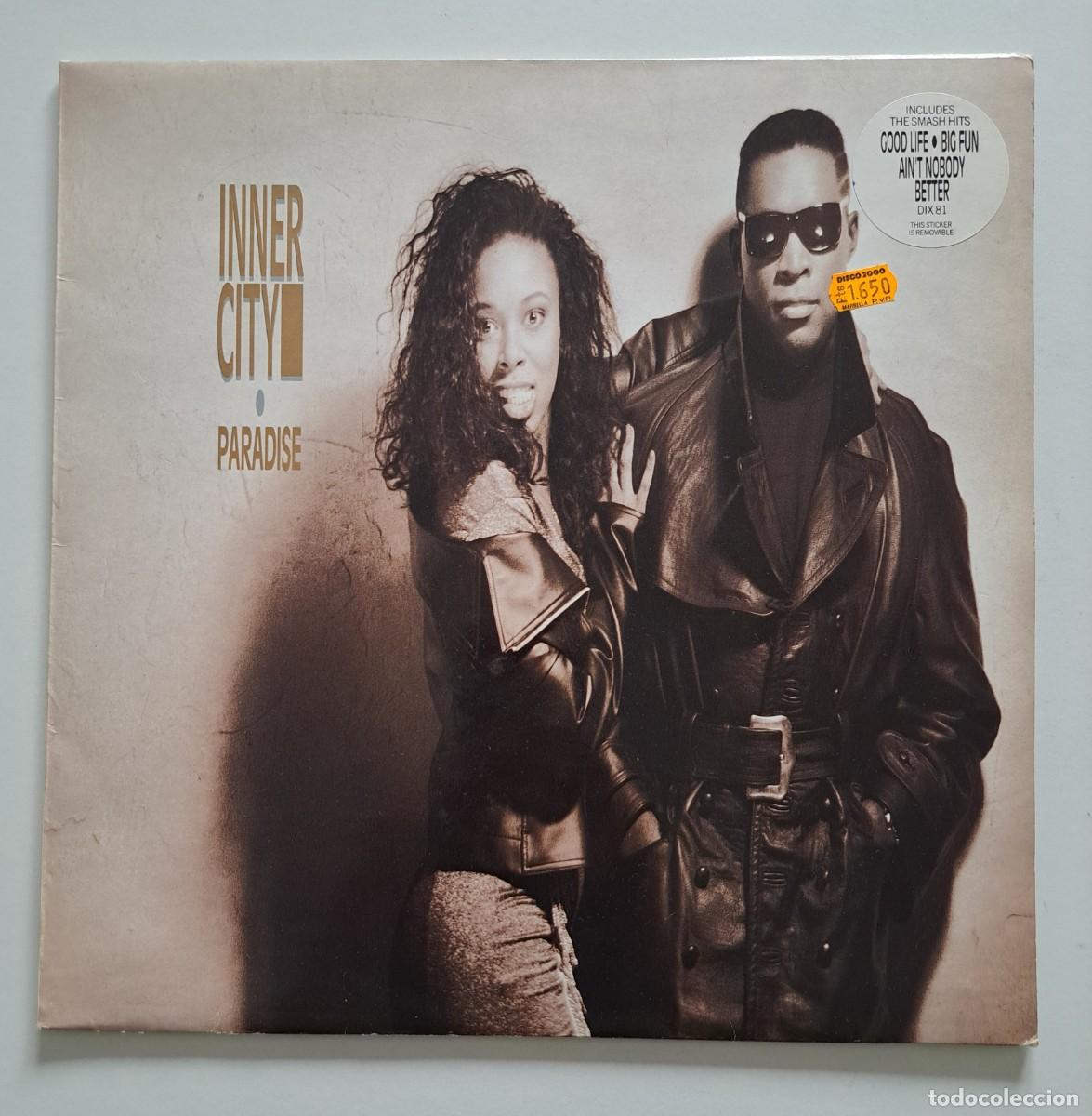 Discos de vinilo: INNER CITY - PARADISE - 10 Records &ndash; 209 608-630 - UK 1989