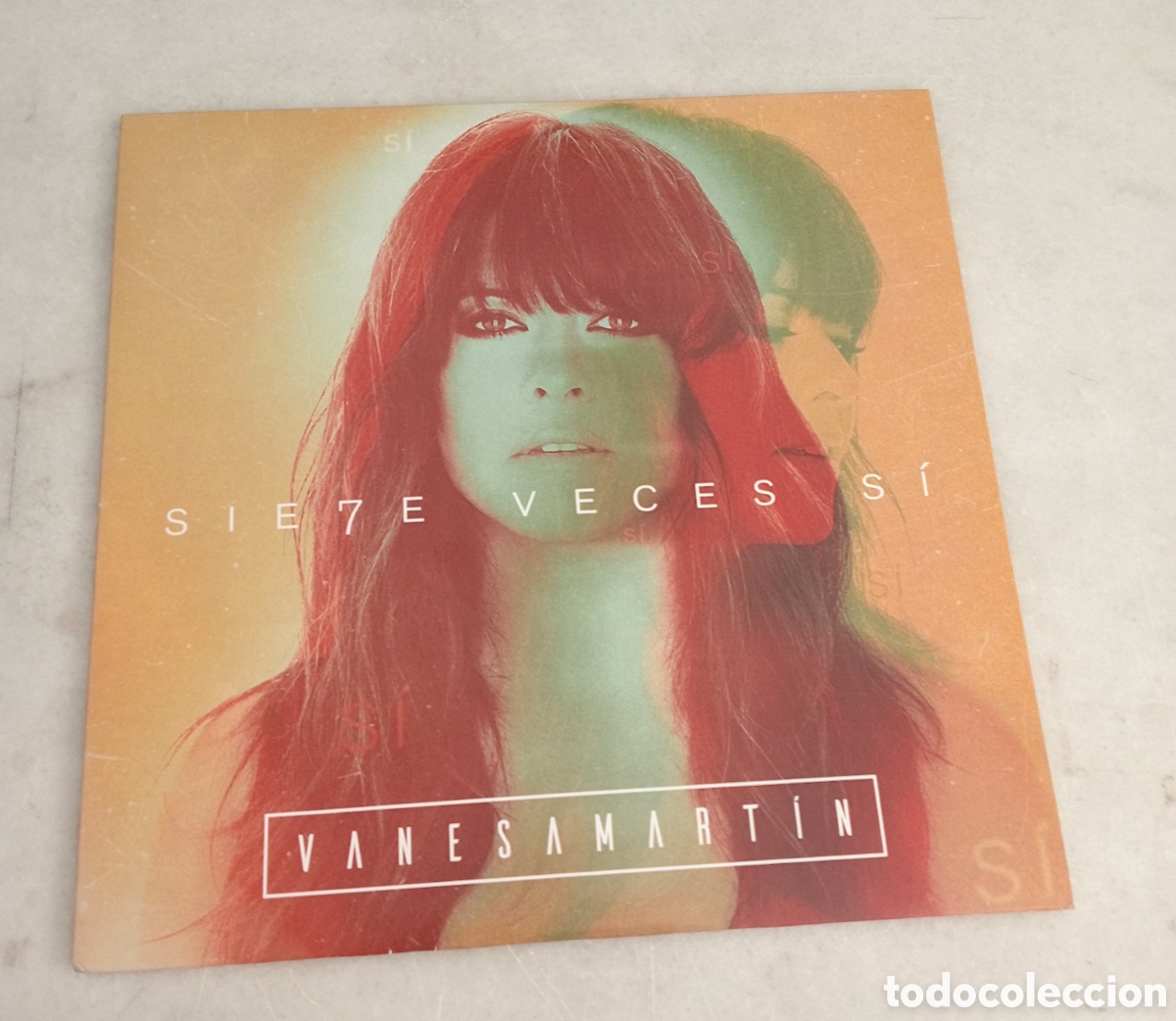Discos de vinilo: LP VINILO Vanesa Mart&iacute;n &rdquo;Siete veces s&iacute;&rdquo;