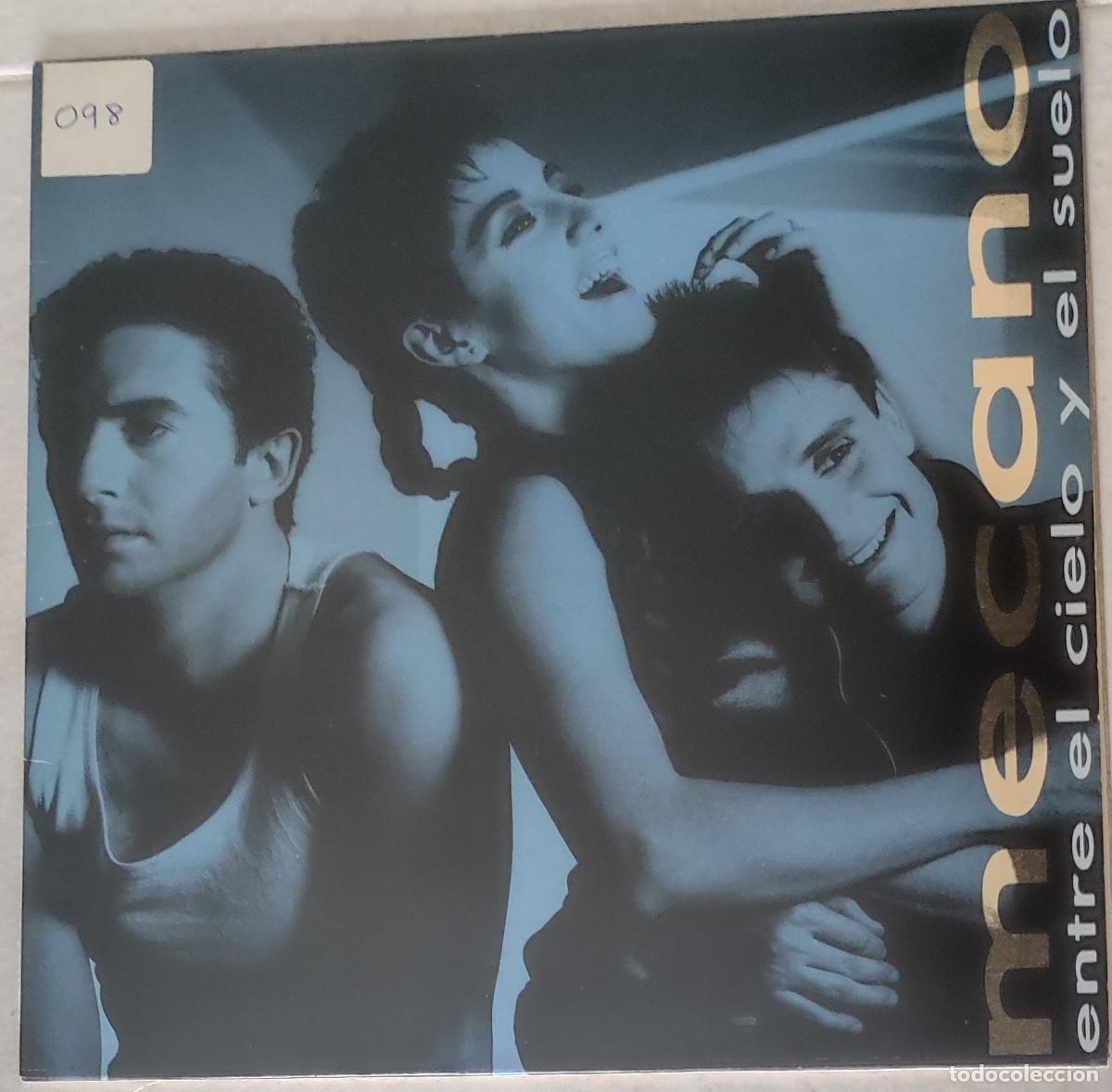 Discos de vinilo: Mecano &ndash; Entre el cielo y el suelo (LP, Ariola, 1986)