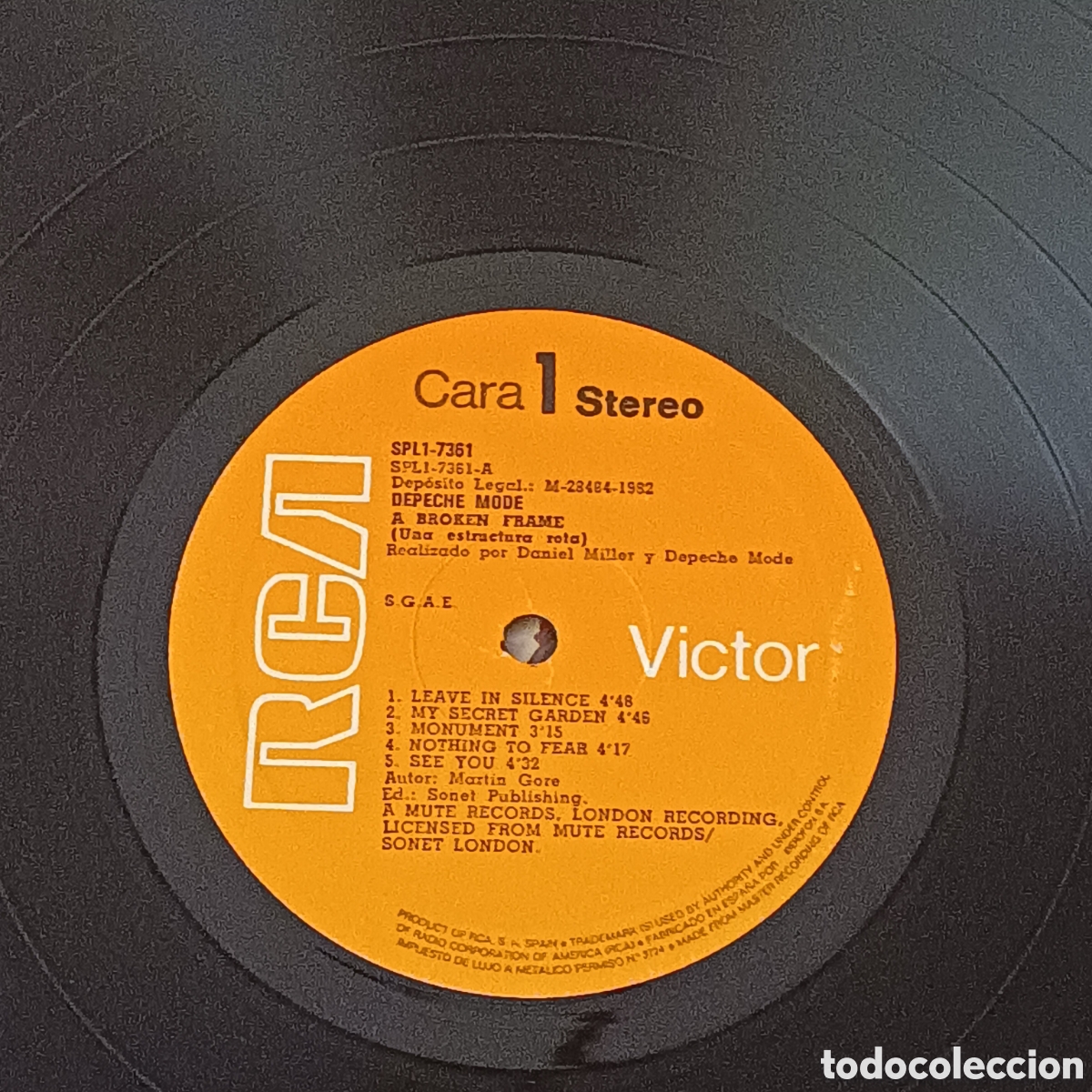 Discos de vinilo: Depeche Mode LP A Broken Frame - Foto 4