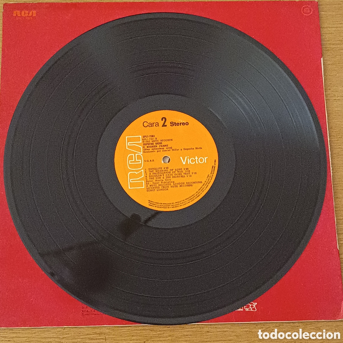 Discos de vinilo: Depeche Mode LP A Broken Frame - Foto 5