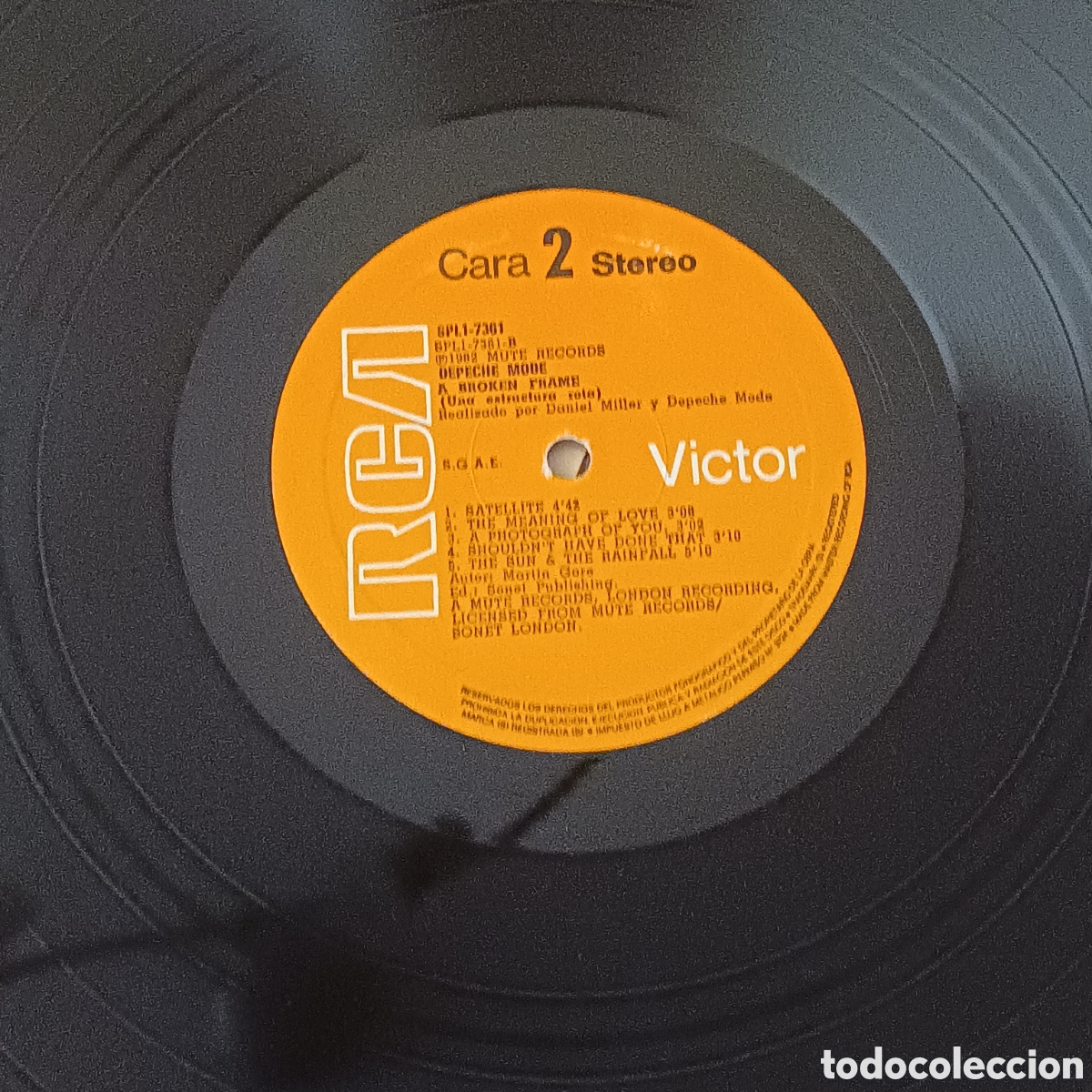 Discos de vinilo: Depeche Mode LP A Broken Frame - Foto 6